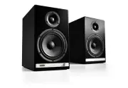 Audioengine HD6 Satin-Black Premium Powered Bookshelf Speakers AUTHORIZED-DEALER