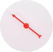 Turntable Roulette Wheel Random Prize Wheel Raffle Drum Wheel Small Prize Wheel Adult Party Games Party Game Turntable Machine White Aldult Plastic
