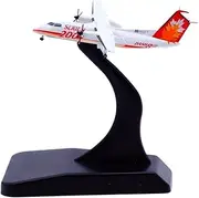 Pre-Built Model Aircraft 8CM 1/400 Scale Authentic Aircraft Replica for Air Canada C-GGMP Display Model Airplane Miniature Airplane Model