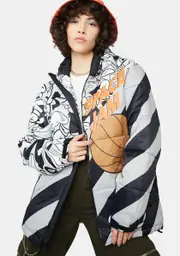 [Members Only] X Space Jam Puffer Jacket
