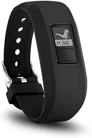 T Tersely Replacement Band Strap for Garmin Vivofit 3 / JR / JR 2 - Soft Silicone Metal Clasp Buckle Wrist Strap Watch Band Bracelet for Kids Fitness Tracker - Black
