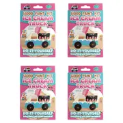 4PK Boyle Wood Paint Kit Kids DIY Craft Art Activity Buildable Icecream Truck