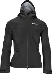 Acerbis Paddock 3L, textile jacket waterproof women , color: Black , size: XXL