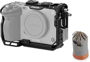 Tilta Full Camera Cage Compatible with Sony FX3 FX30, with Wrist Strap Quick Release Plate Cold Shoe NATO Rail 1/4"-20 Threads with Locating Pins - Black TA-T13-FCC-B