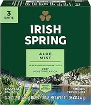 Irish Spring Irish Spring Aloe Deodorant Soap Bar, 3 Ea, 3count