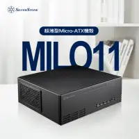 在飛比找momo購物網優惠-【SilverStone 銀欣】ML11(超薄型Micro-