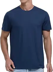 [Woolinkin] Merino Wool Coolmax Blend T Shirt - Men’s Durable Short Sleeve Wool Base Layer - 150 Lightweight