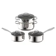 MasterPro McKinnon Stainless Steel Cookset 4pcs Set