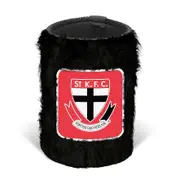 St Kilda Saints Fluffy Stubby Holder