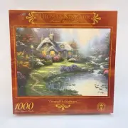 Thomas Kinkade Everett's Cottage Vintage 1999 Puzzle 1000 Piece Ceaco New Sealed