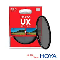 在飛比找Yahoo奇摩購物中心優惠-HOYA UX SLIM 58mm 超薄框CPL偏光鏡