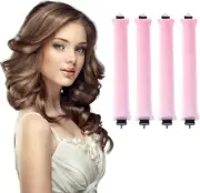 Heatless Hair Curler Overnight Curls Blowout Rods Headband No Heat Curlers to Sl