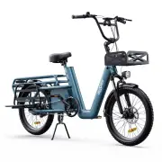 [EU Direct] ONESPORT OT01 Electric Bike 48V 27AH Battery 650W Motor 20inches Tires 25KM Max Speed 80-100KM Max Mileage 1