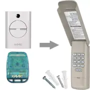 FAAC 433LC 787452 TE4433H XT2 XT4 RC Garage Gate Door Compatible Keypad