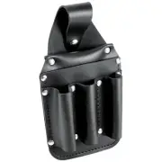 Klein Tools 5481 Leather Back Pocket Tool Pouch, Snap Loop Belt Connection