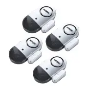Door Alarms When Opened, 4 Pack 120DB Loud Pool Alarms for Doors, Window Alar...