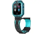 4G Multifunction Smart Phone Watch Dual Camera Waterproof 360 Degree Rotation Positioning Suitable for Students-Green