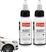 V-vaxy Car Scratch Repair Wax | 2x50 Ml Car Paint Scratch Repair Kit | Reusable Auto Scratches Remover | Multifunctional Scratches Repairing & Polishing Paint Restorer for Most Vehicles