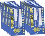 jojofuny 250Pcs School Punch Cards Cartoon Reward Cards for Classroom Motivation Teaching Tools for Encouragement and Tracking