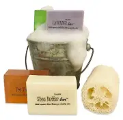 T.S Pink Pure And Simple Soap Bars Lavender Aloe Tea Tree Or Shea Butter