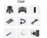 Mini Folding Drone HD Aerial Quadcopter Children Remote Control Plane Toy Mini RC Quadcopter-2