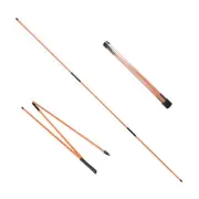 Golf Alignment Sticks Swing Training Aid Equipment Collapsible Trainer Rods