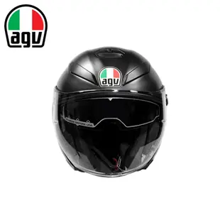 AGV K5 JET 安全帽 消光黑 3/4安全帽