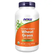 NOW FOODS Wheat Grass Powder Organic 9 oz