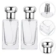 2 Pcs Mushroom Head Perfume Bottle Cologne Sample Bottles Atomizer Travel