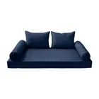 *COVER ONLY*-Style 4 Daybed Mattress Bolster Pillow Covers Same Pipe Full-AD101