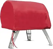 Red leatherette Cover Protective Waterproof Bag for Gozney Roccbox outdoor pizza oven