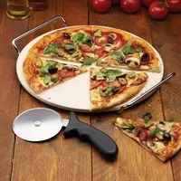 在飛比找森森購物網優惠-《KitchenCraft》披薩刀+石板披薩烤盤