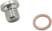 Crankcase Engine Oil Drain Plug and Washers Compatible with Polaris RZR 570 800 900 1000, Sportsman 570 600 700 800 850 1000,ACE 325 570