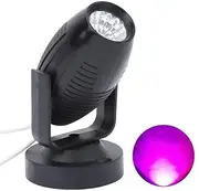 AC85-265V Stage Light Spot Light Line Beam Light Sector KTV Flash Scan Light 7 Colors Optional Black Purple Light