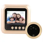 Smart Wifi Video Doorbell With Night Vision Motion Detection Video Message & Multi-Languages - 32Gb Tf Card