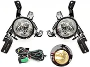 Fog Lights Car Front Bumper Light Fog Light Fog Lamp Fog Lamp Part Number 33951-SWA-H01 / 33901-SWA-H01 For CRV 2007 2008 2009 Fog Light Lamp Assembly(Wire LED Set)