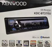 Kenwood CD Bluetooth Receiver KDC-BT370U Car Stereo IPhone Android Compatible