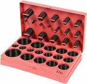 Daseeme 419Pcs Universal Assortment Metric O-Ring Gasket Kit with Storage Box