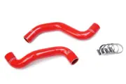 HPS Red Silicone Radiator Hose Kit Coolant for Toyota 96-02 4Runner V6 3.4L (for: Toyota)