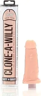 CLONE-A-WILLY - Silicone Penis Casting Kit for DIY Dildo (Light Skin Tone)