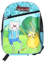Bioworld Adventure Time With Finn And Jake Zipper Backpack
