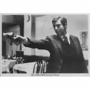 The Godfather - Al Pacino POSTER 60x84cm NEW Michael Corleone shooting