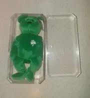 Rare MINT 1997 Ty Beanie Baby Erin The Bear Retired *Error Tags*
