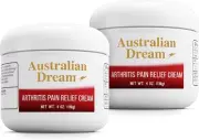 Australian Dream Arthritis Pain Relief Cream - Soothing & Non-Greasy - Powerful