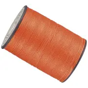 0.45mm Thin Leather Waxed Sewing Thread for Craft DIY, Orange