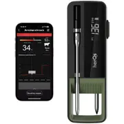 HerQs Double Max Wireless Meat Thermometer Digital Display Kitchen Tool