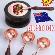 Wax Seal Kit Warmer Melting Spoon Kit Sticks Furnace Tool for Sealing Stamp