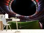 3D Wanda Metropolitano Stadium Wallpaper Wall Mural Peel and Stick Wallpaper 13