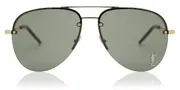 Saint Laurent CLASSIC 11 M 003 Men's Sunglasses Gold Size 59