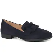 Gabor Breanne Womens Loafers Atlantic Suede Uk 6